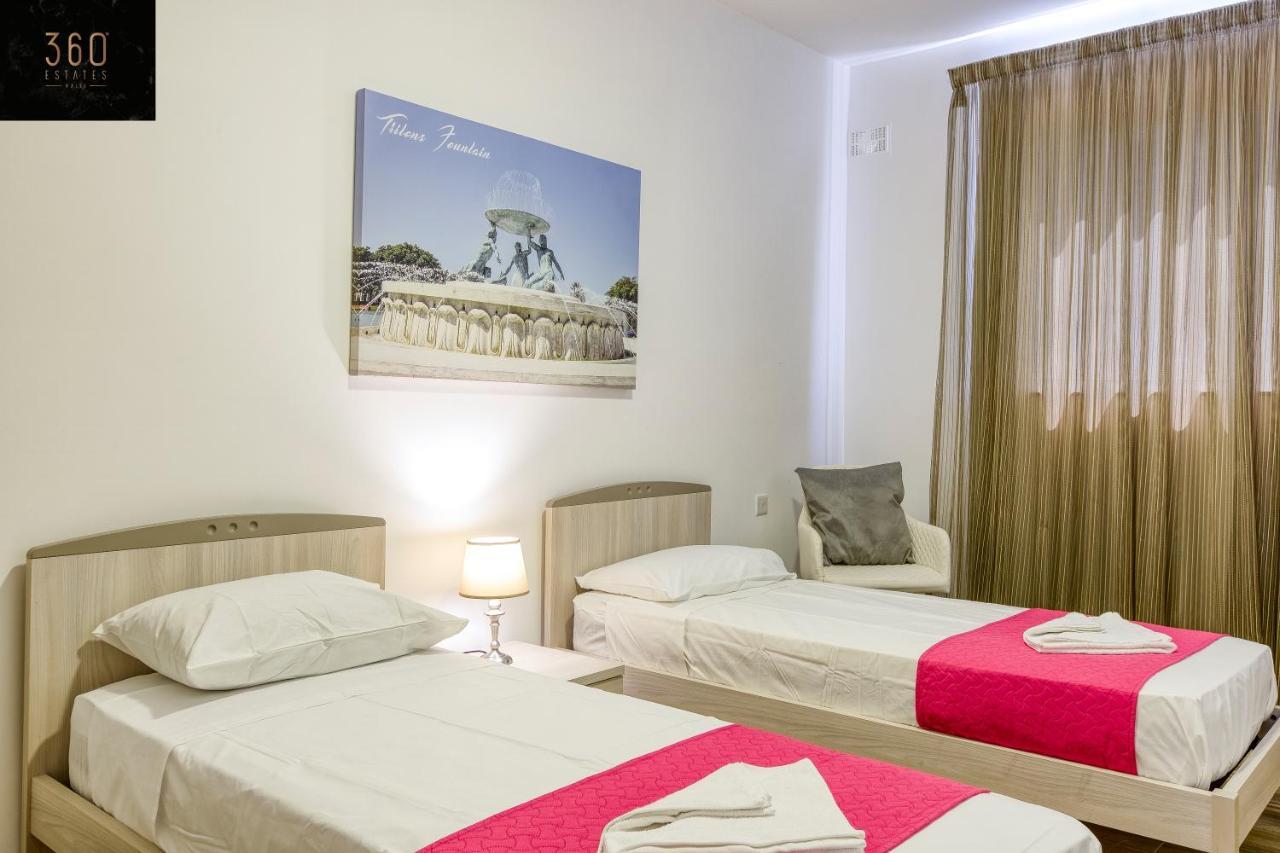 Ferienwohnung Lux Sea Front Penthouse With Breathtaking Views In St Pauls By 360 Estates St. Paul's Bay Exterior foto