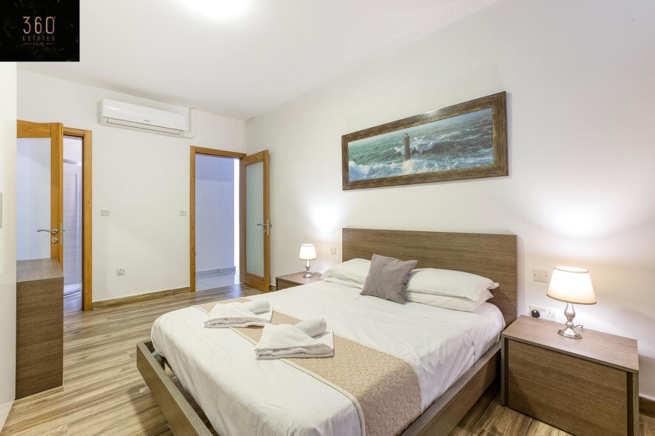 Ferienwohnung Lux Sea Front Penthouse With Breathtaking Views In St Pauls By 360 Estates St. Paul's Bay Exterior foto