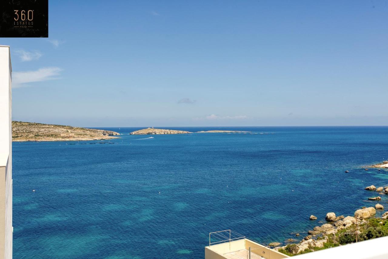 Ferienwohnung Lux Sea Front Penthouse With Breathtaking Views In St Pauls By 360 Estates St. Paul's Bay Exterior foto