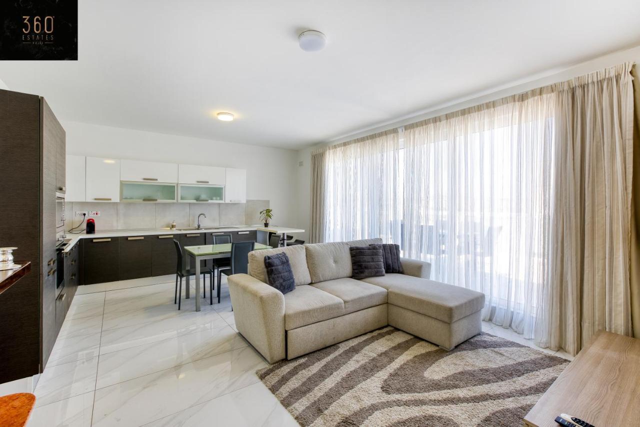 Ferienwohnung Lux Sea Front Penthouse With Breathtaking Views In St Pauls By 360 Estates St. Paul's Bay Exterior foto