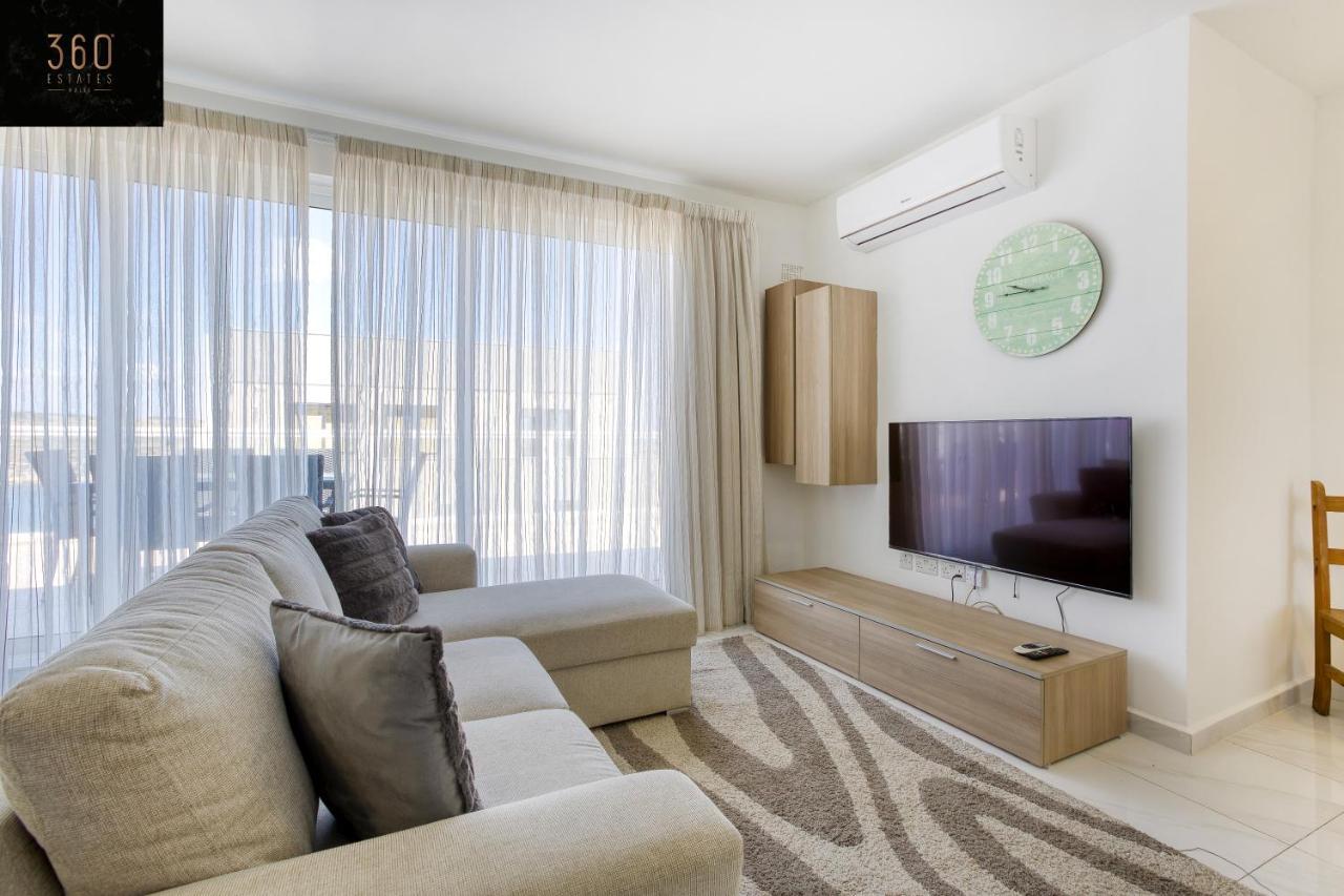 Ferienwohnung Lux Sea Front Penthouse With Breathtaking Views In St Pauls By 360 Estates St. Paul's Bay Exterior foto