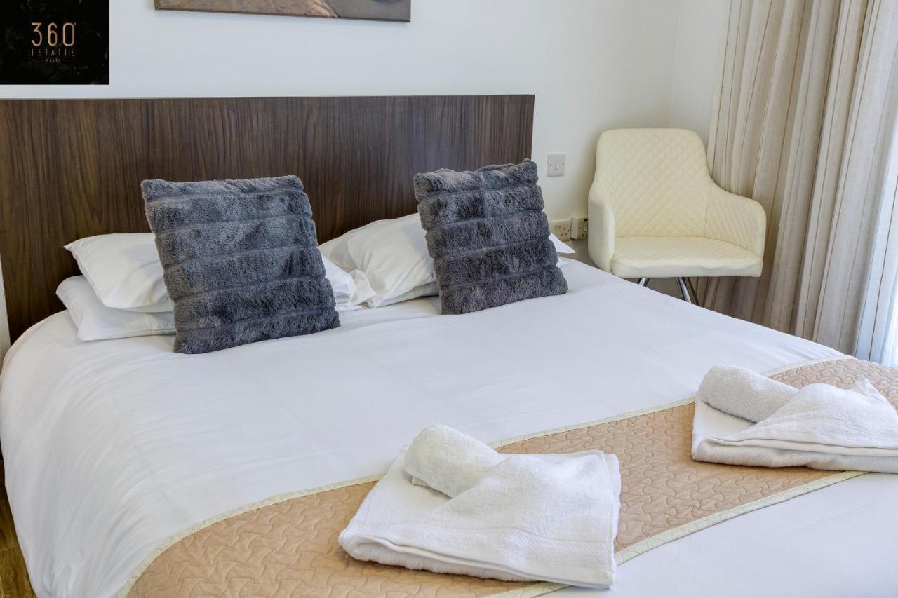 Ferienwohnung Lux Sea Front Penthouse With Breathtaking Views In St Pauls By 360 Estates St. Paul's Bay Exterior foto