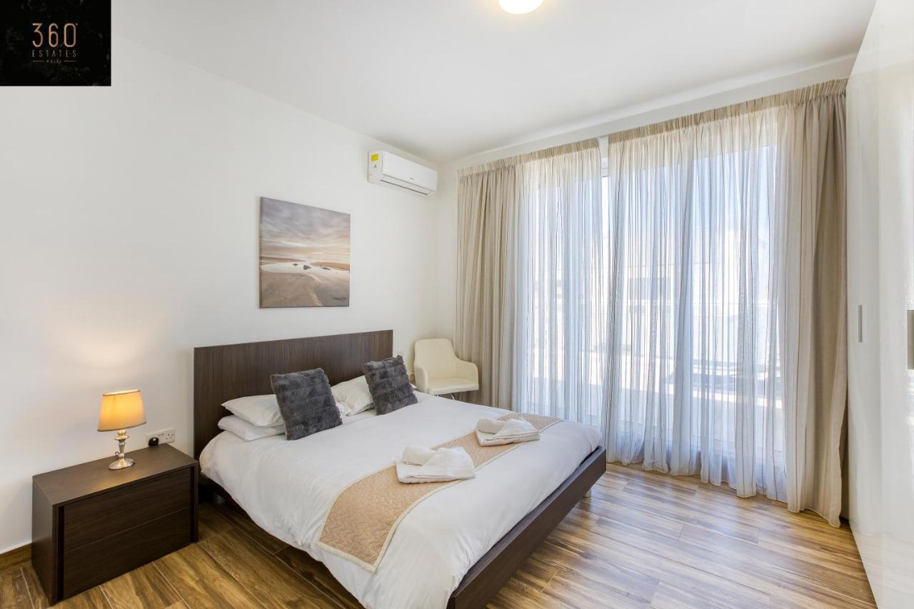 Ferienwohnung Lux Sea Front Penthouse With Breathtaking Views In St Pauls By 360 Estates St. Paul's Bay Exterior foto