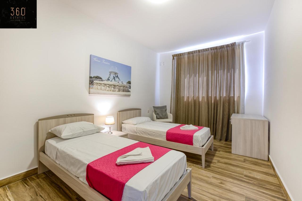 Ferienwohnung Lux Sea Front Penthouse With Breathtaking Views In St Pauls By 360 Estates St. Paul's Bay Exterior foto
