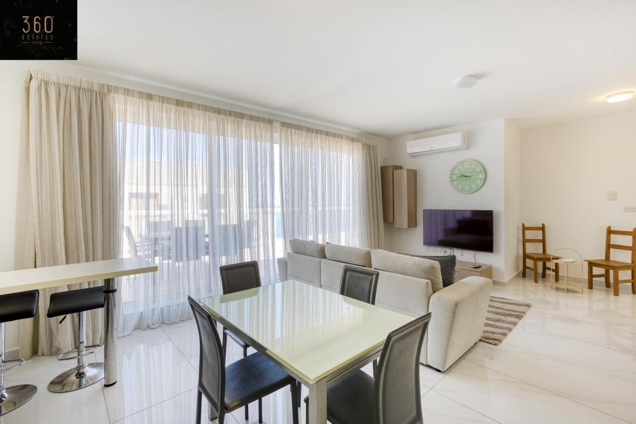 Ferienwohnung Lux Sea Front Penthouse With Breathtaking Views In St Pauls By 360 Estates St. Paul's Bay Exterior foto