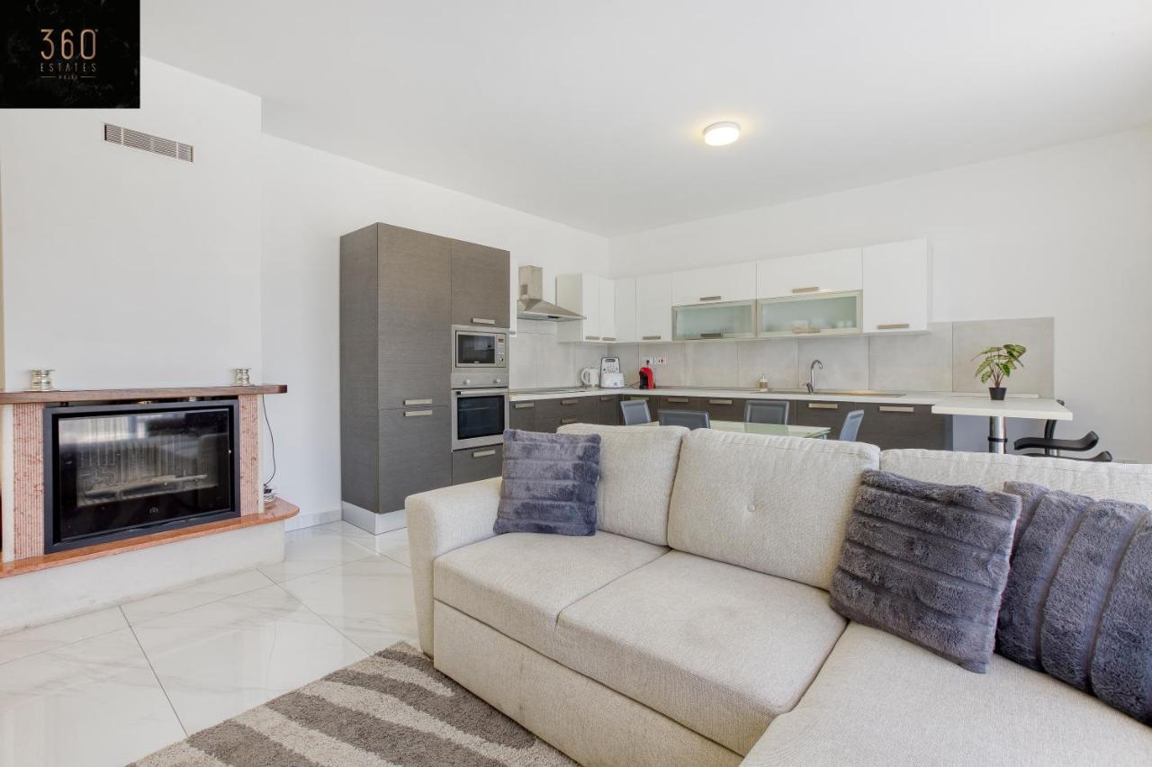 Ferienwohnung Lux Sea Front Penthouse With Breathtaking Views In St Pauls By 360 Estates St. Paul's Bay Exterior foto
