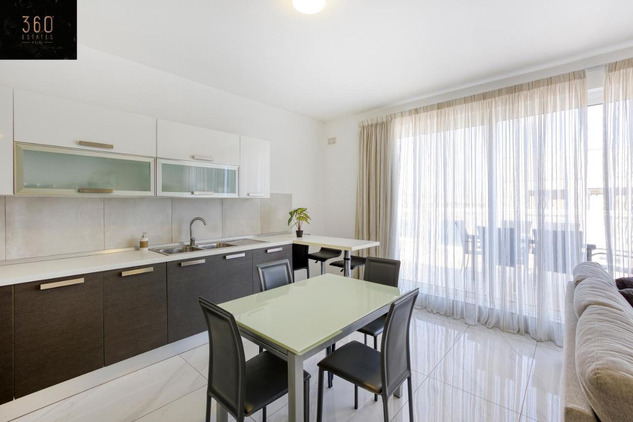 Ferienwohnung Lux Sea Front Penthouse With Breathtaking Views In St Pauls By 360 Estates St. Paul's Bay Exterior foto